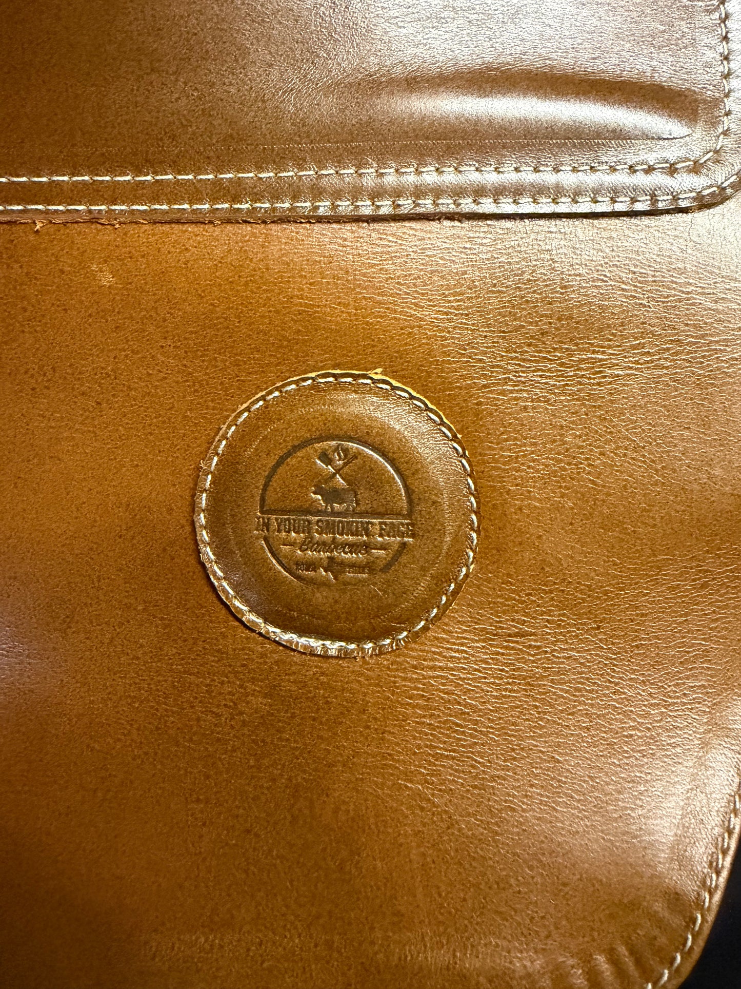 Cognac Leather Apron