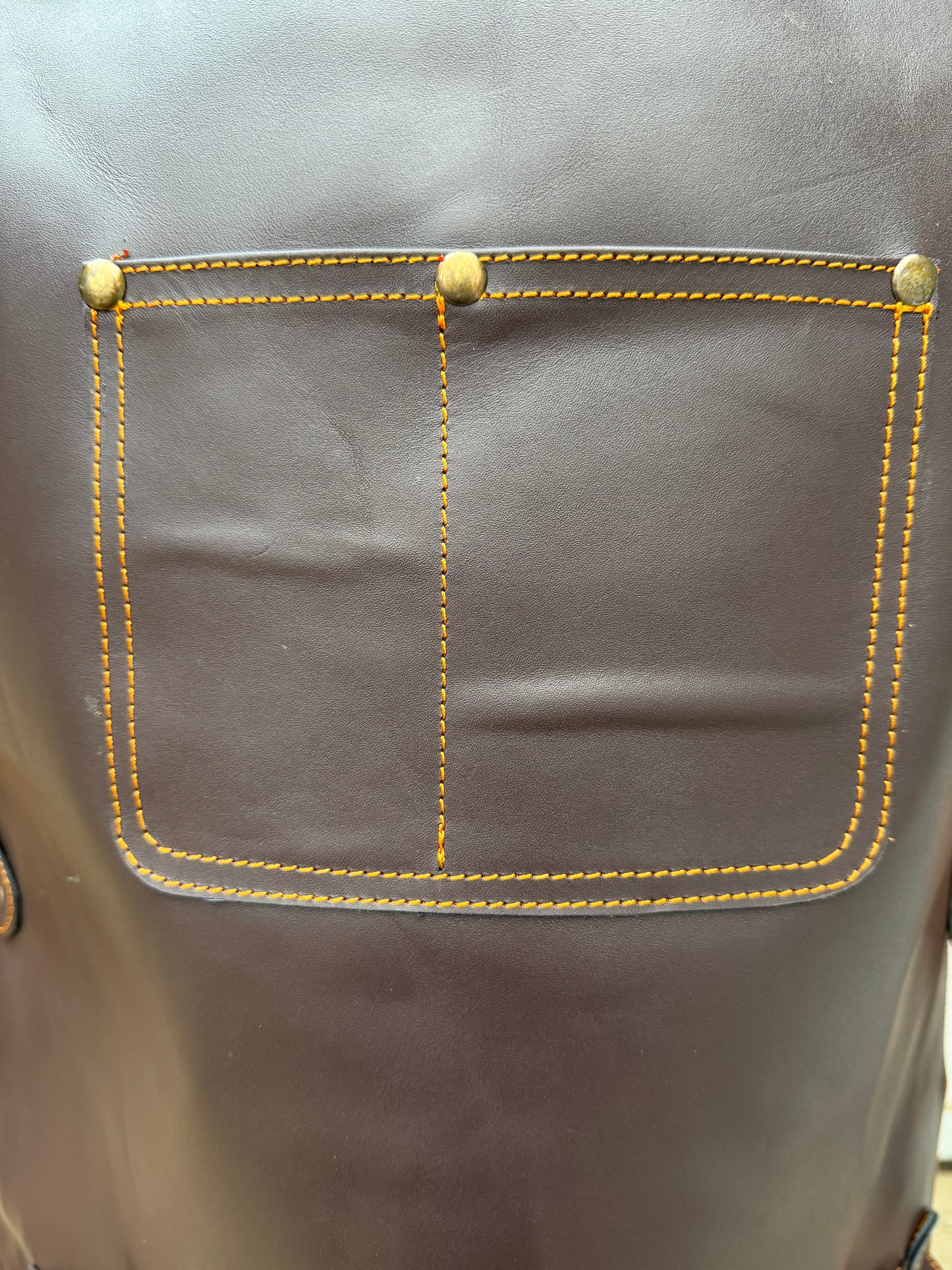 Brown  Leather Apron