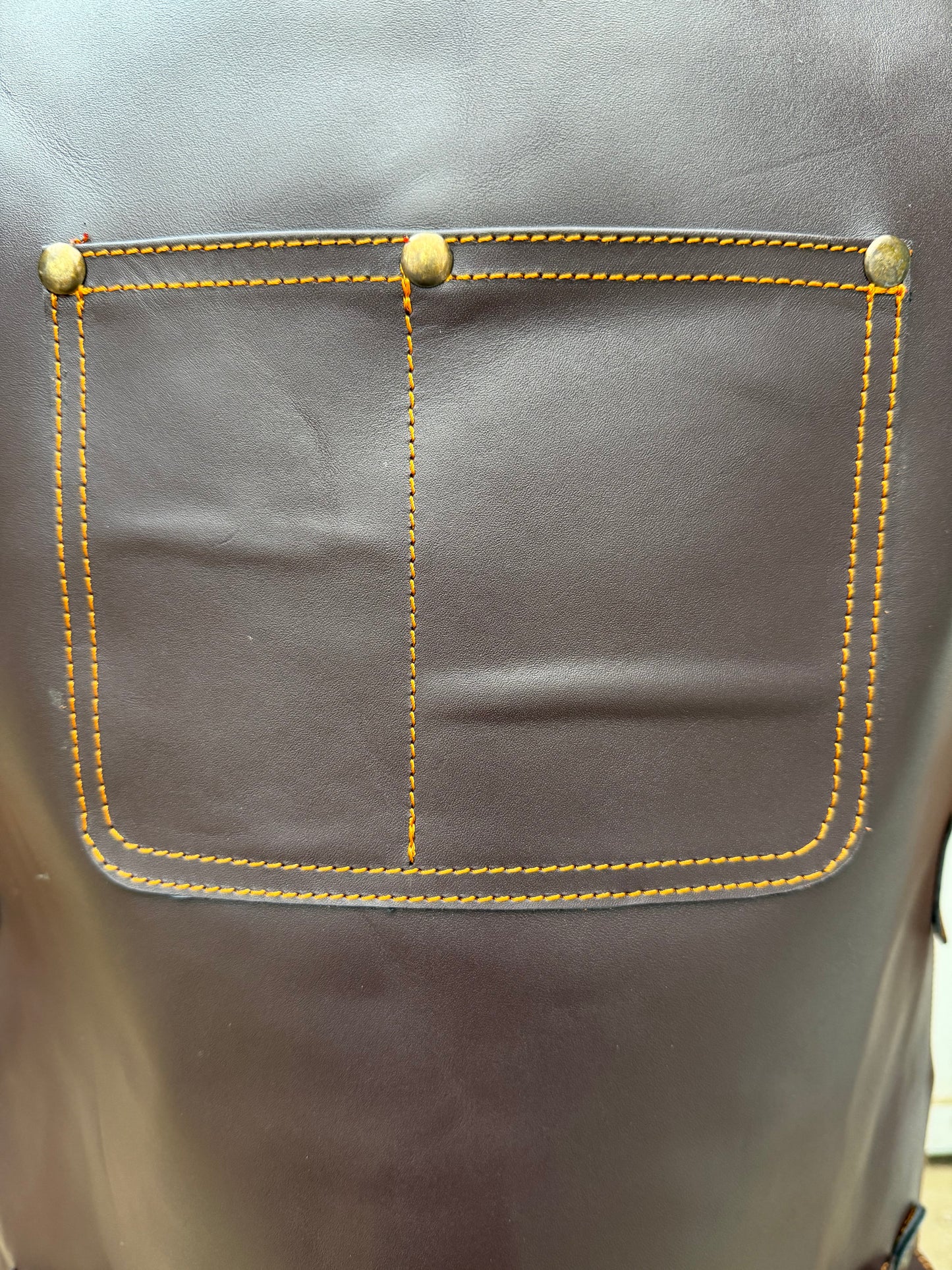 Brown  Leather Apron